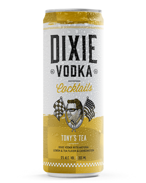 Dixie Vodka Cocktails Tony's Tea (4 Pack Cans)