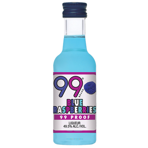 99 Brand Blue Raspberry 50ml Sleeve (12 Bottles)