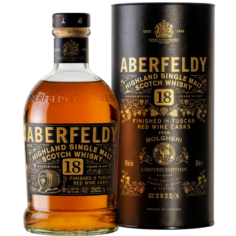 Aberfeldy 18 Year Tuscan Red Wine Finish (Limited Edition)