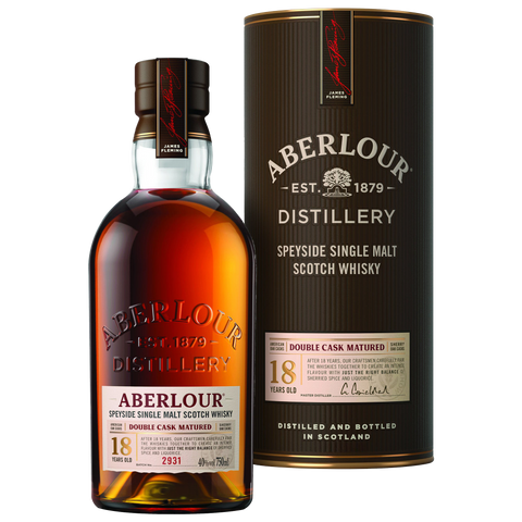 Aberlour Double Cask Matured 18 Year Single Malt Scotch