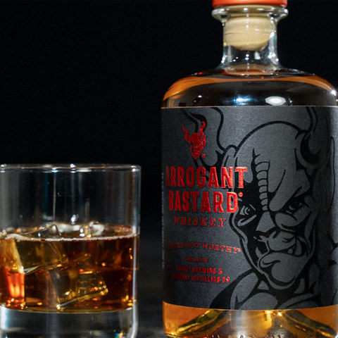 Arrogant Bastard Whiskey