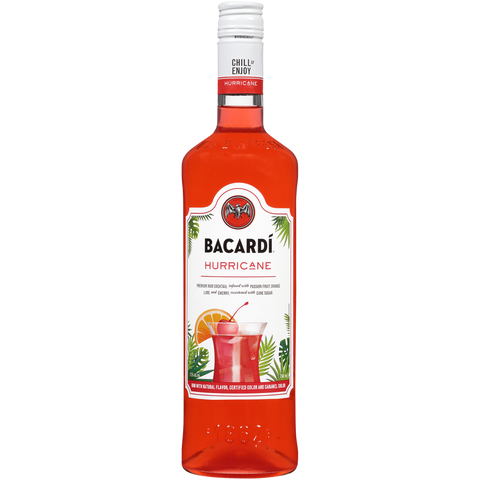 Bacardí Ready to Serve Hurricane Rum Cocktail
