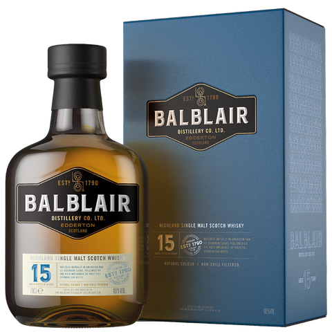 Balblair 15 Year Old Scotch Whisky