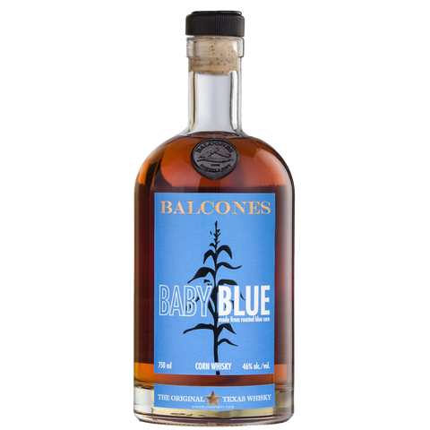 Balcones Baby Blue Corn Whiskey 92 Proof