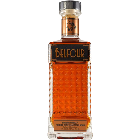 Belfour Texas Pecan Wood Bourbon Whiskey