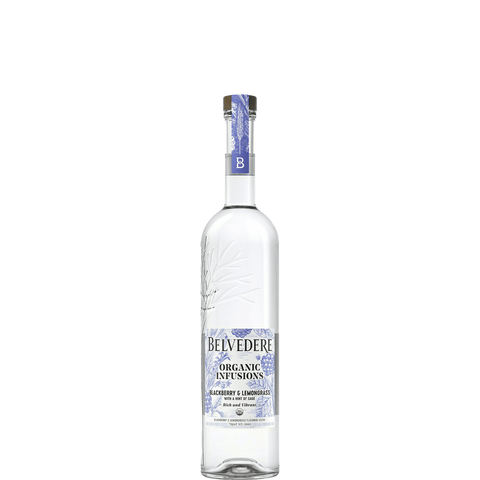 Belvedere Organic Infusions Blackberry & Lemongrass Vodka 50ml Sleeve (10 Bottles)