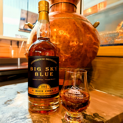 Big Sky Blue Corn Straight Bourbon