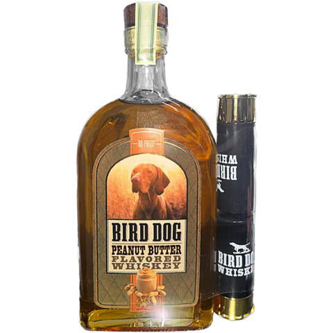 Bird Dog Peanut Butter Flavored Whiskey With 2 Glasses Gift Set