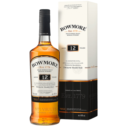 Bowmore 12 Year Old Single Malt Scotch