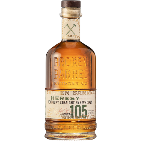 Broken Barrels Heresy Kentucky Rye Whiskey