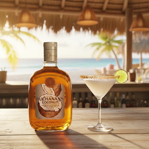 Buchanan's Coconut Scotch Whiskey Spirit Drink 50ml (12-Pack)