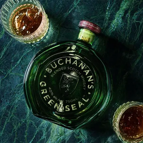 Buchanan's Green Seal Blended Scotch Whiskey