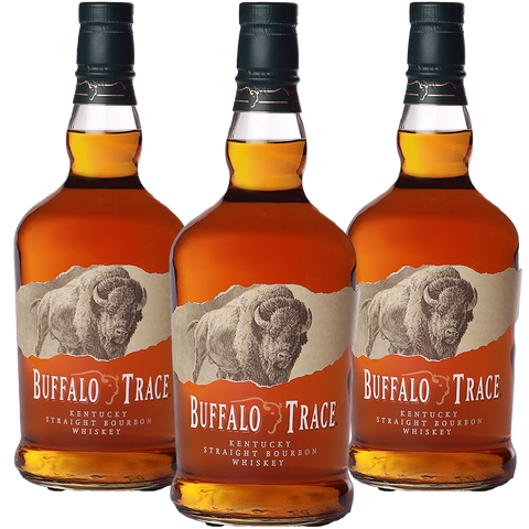 Buffalo Trace Kentucky Straight Bourbon Set 750ml (3 Pack)