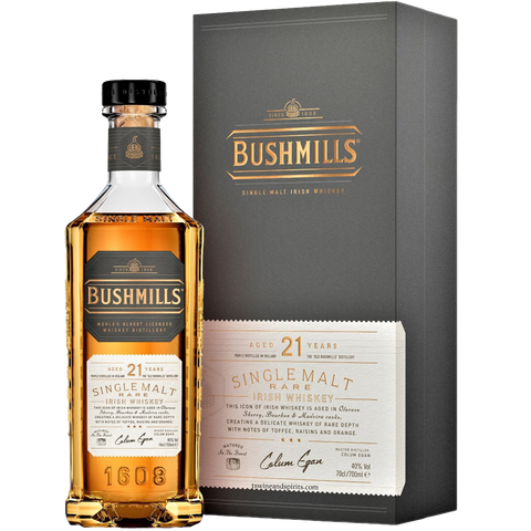 Bushmills 21 Year Old Irish Whiskey
