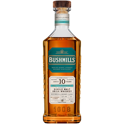 Bushmills Burgundy Cask 10 Year Private Reserve Whiskey