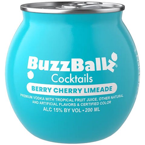 Buzzballz Berry Cherry Limeade 200ml RTD Set (6 Bottles)