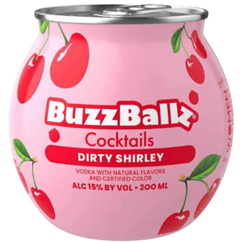 Buzzballz Dirty Shirley 200ml RTD Set (6 Pack)