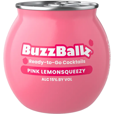 Buzzballz Pink Lemonsqueezy 200ml RTD Set (6 Bottles)