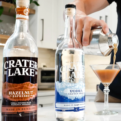 Crater Lake Hazelnut Espresso Vodka