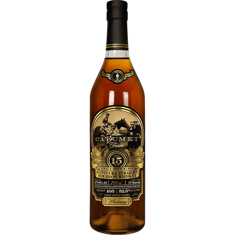 Calumet Farm Single Rack Black 15 Year Bourbon