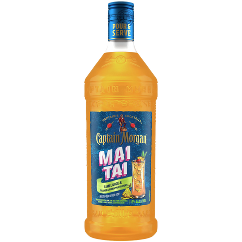 Captain Morgan Mai Tai Ready to Drink 1.75 Liter
