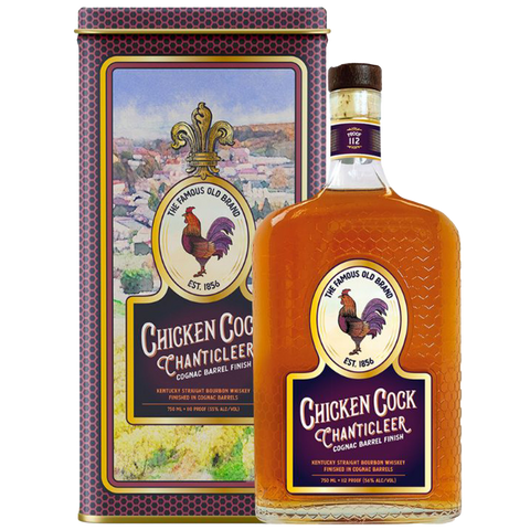Chicken Cock Chanticleer Cognac Barrel Finished Straight Bourbon