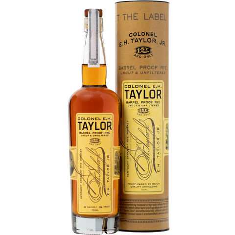 Colonel E.H. Taylor Barrel Proof Rye Unfiltered Uncut Rye Whiskey