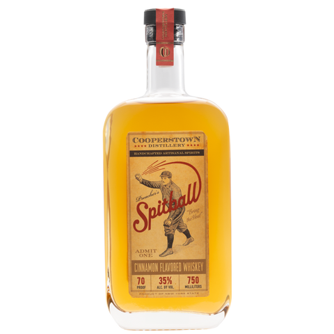 Cooperstown Distillery Spitball Cinnamon Whiskey (Less Sugar)