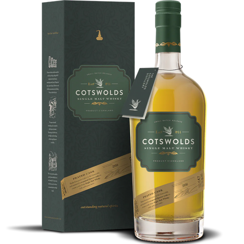 Cotswolds Peated Cask Single Malt (Batch 1600)