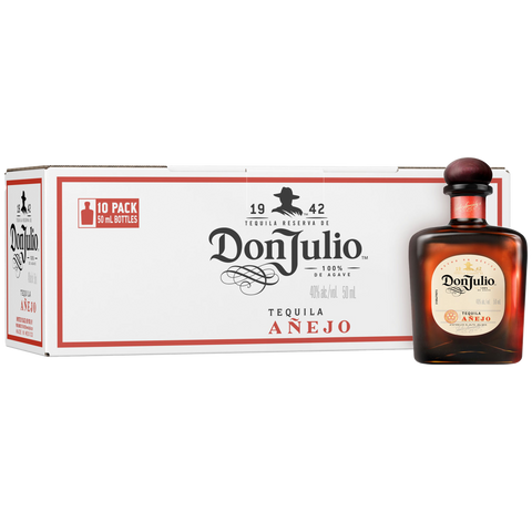 Don Julio Añejo 50ml (10 Bottles)