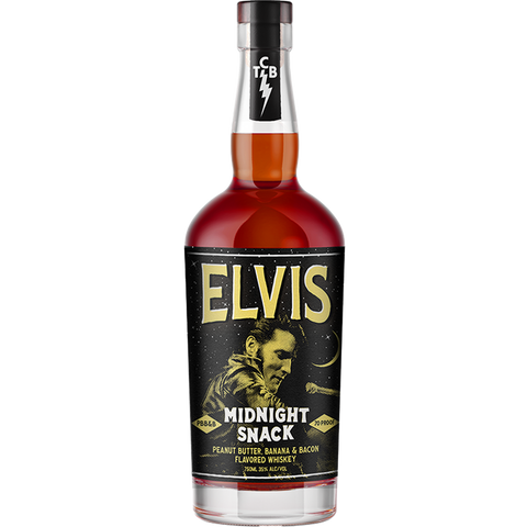 Elvis Midnight Snack Whiskey (Peanut Butter Banana and Bacon Flavored)