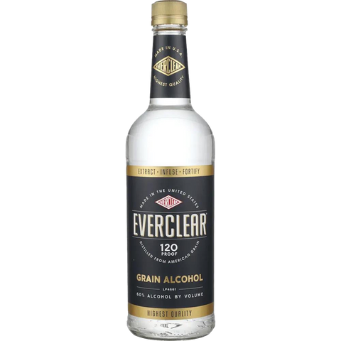 Everclear Grain Alcohol (120 Proof)