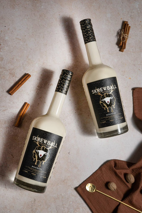 Skrewball Peanut Butter Whiskey Egg Nog