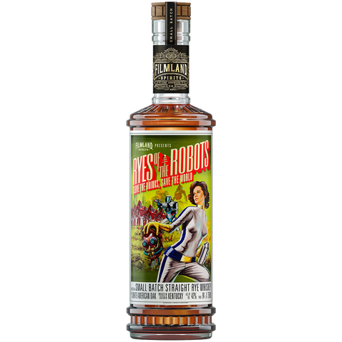 Filmland Spirits 'Ryes of the Robots' Rye Whiskey