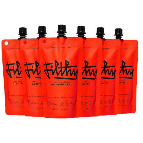 Filthy Foods Bloody Mary Mix Pouches (6 Pack)