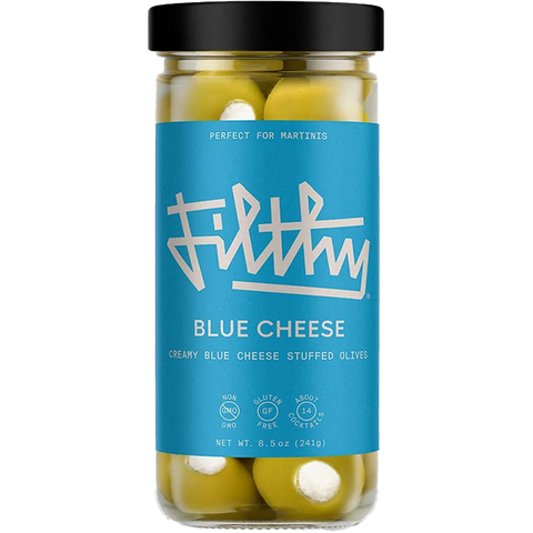 Filthy Foods Blue Cheese Olives (Glass Jar)