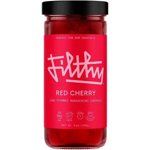 Filthy Foods Stemmed Red Cherry