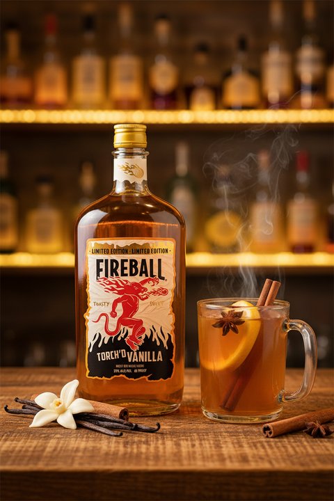 Fireball Torch'd Vanilla Flavored Whiskey