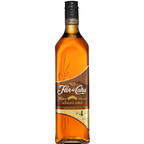Flor De Caña 4 Añejo Oro