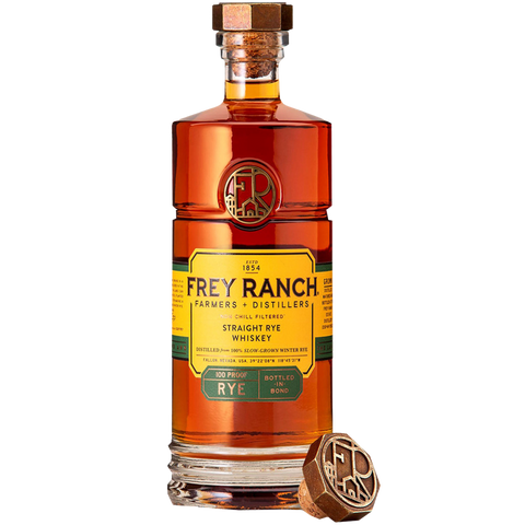 Frey Ranch Bottled in Bond Straight Rye Whiskey
