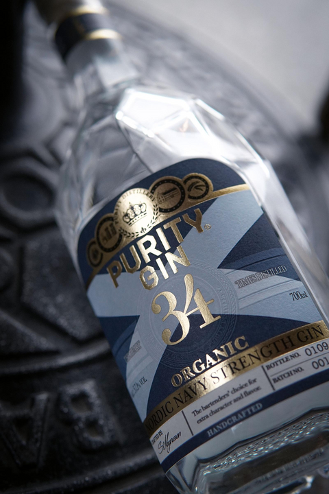 Purity 34 Organic Craft Navy Strength Gin