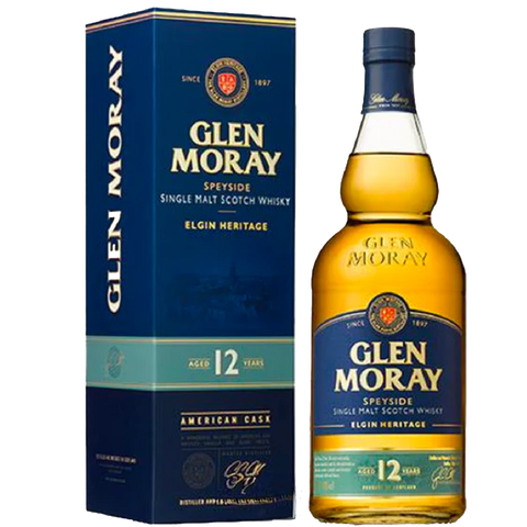 Glen Moray 12 Year Single Malt Scotch Whiskey