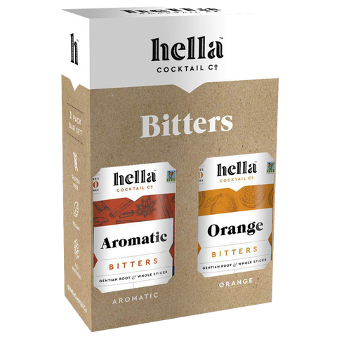 Hella Bitters 2 Flavors Cocktail Set