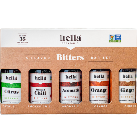 Hella Bitters Cocktail Bitters Set