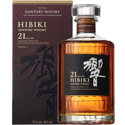 Hibiki 21 Year Japanese Whisky