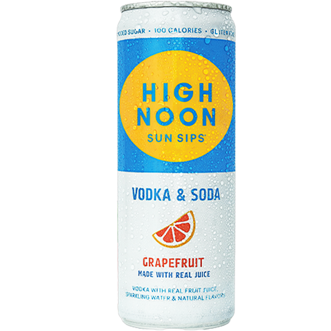 High Noon Grapefruit Hard Seltzer (4 Pack) 355ml