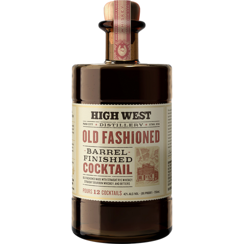 High West Barrel Aged Old Fashioned Cocktail