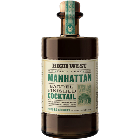 High West Barrel Finished Manhattan Cocktail 750ml