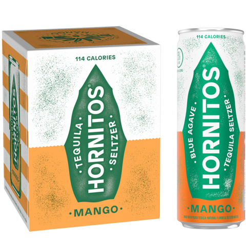 Hornitos Mango Tequila Seltzer 4 Pack Cans