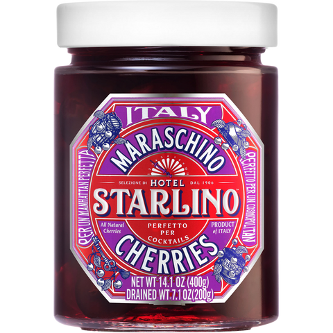 Hotel Starlino Italy Maraschino Cherries 14.1oz